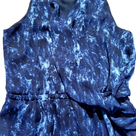 Michael Kors Tie Dye Wrap Dress Sz 6 - Picture 6 of 6